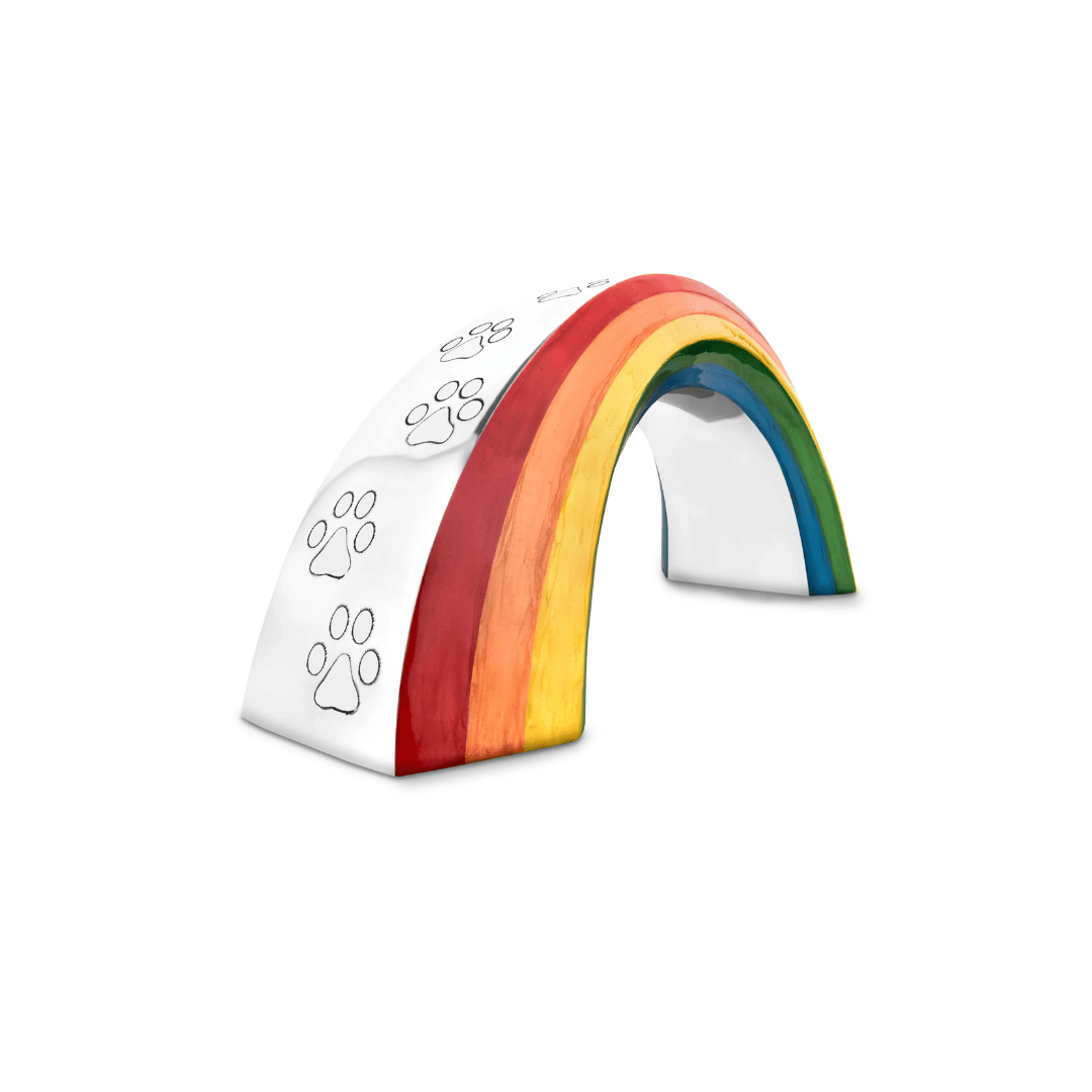 Metallurne Regenbogenbrücke