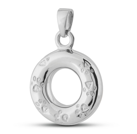Ascheanhänger Ring mit Pfoten
