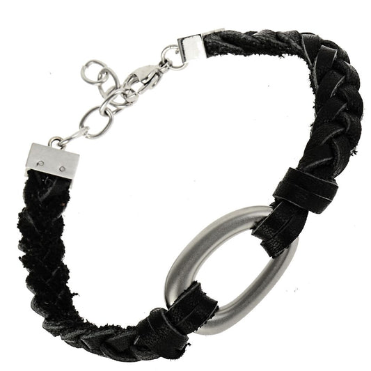 Aschearmband geflochtenes Leder