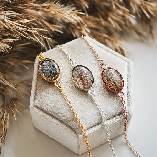 Fellarmband Pure oval