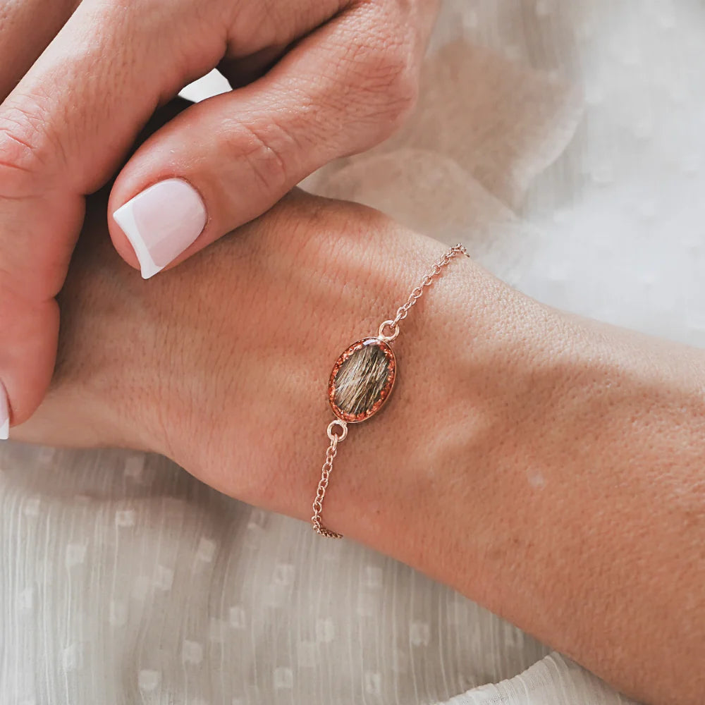 Fellarmband Pure oval